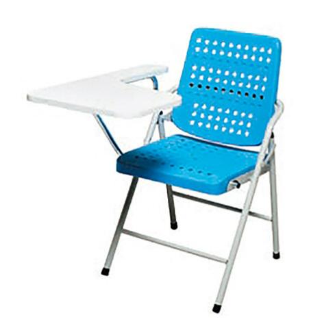 F352-7 白宮塑鋼課桌椅 藍色