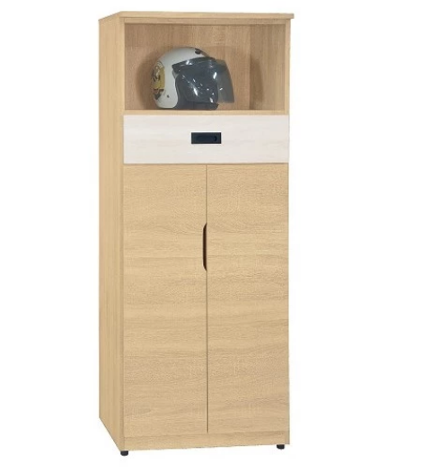 F317-14 微風梧桐2*5尺高鞋櫃  格板木心板