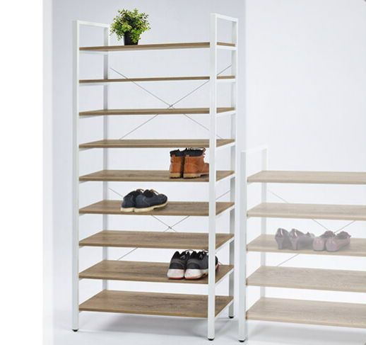 F320-12  9層鞋架 白 DIY