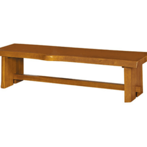 F331-10 自然邊4.3尺長餐椅