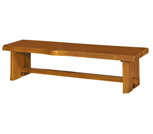 F331-10 自然邊4.3尺長餐椅