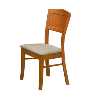 F341-20 微笑柚木高背餐椅