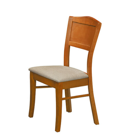 F341-20 微笑柚木高背餐椅