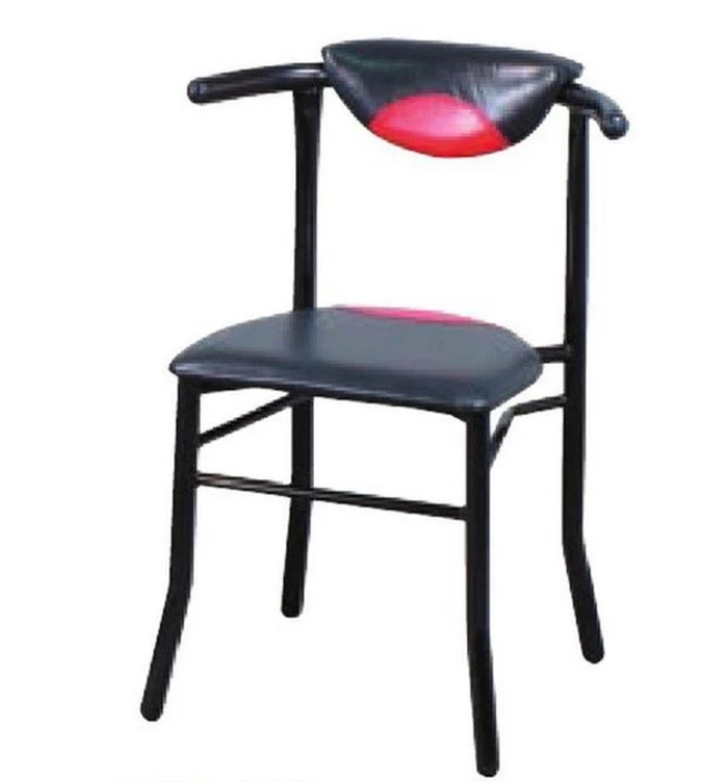F349-9 奇士椅 黑紅