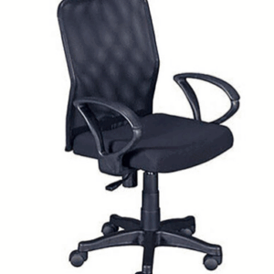 F361-3 大網扶手黑色黑網彈簧氣壓辦公椅