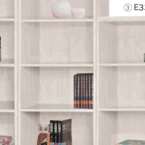 F524-2 白梧桐4格開放書櫃