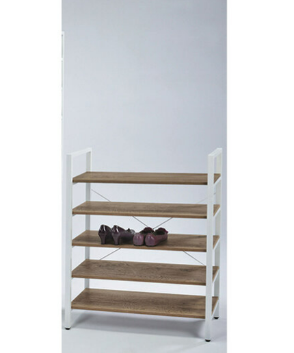F320-13 5層鞋架 白DIY