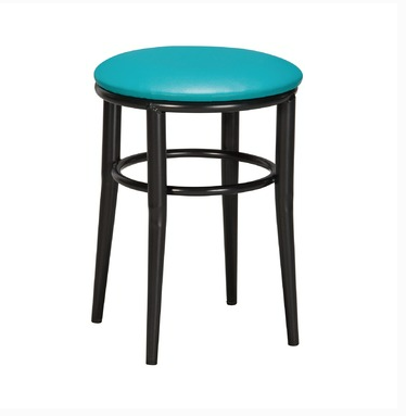 F351-10 月圓椅-烤黑 綠