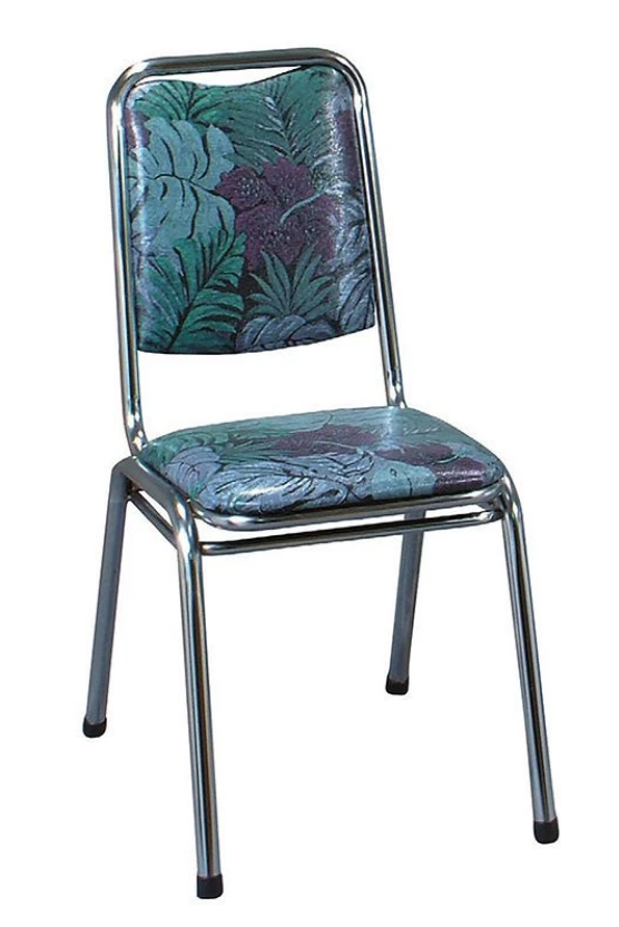 F350-14 紳士椅-電鍍 千葉 可疊