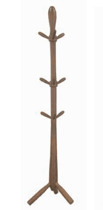 F526-4 637#淺胡桃衣架 DIY