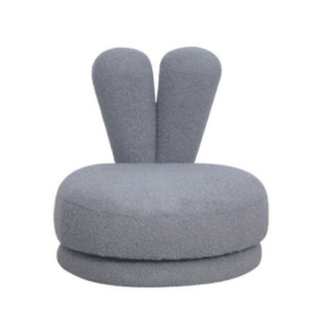 G557-2 兔子旋轉椅 灰