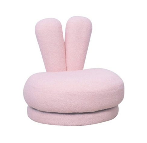 G557-3 兔子旋轉椅 粉