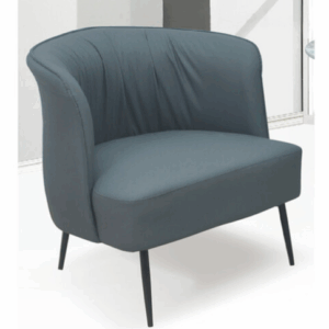 G559-3 8032皮休閒椅 灰皮 乳膠皮