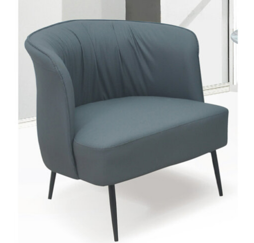 G559-3 8032皮休閒椅 灰皮 乳膠皮