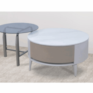 G575-1 M46-80 子母几玻璃工藝、 烤漆、 貼皮、