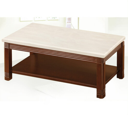 G582-1 1012象牙白石面大茶几