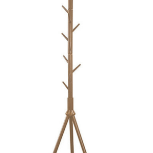 F366-8 112#淺胡桃色實木衣架 DIY