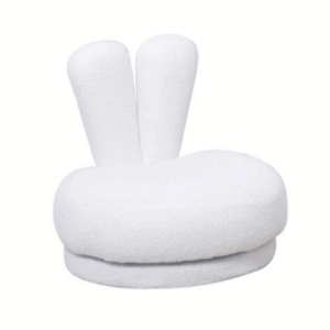 G557-4 兔子選轉椅 白