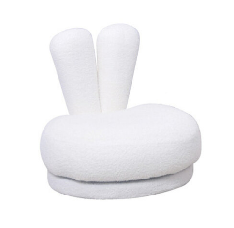 G557-4 兔子選轉椅 白