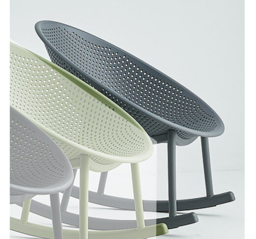 G558-4 850B蛋型搖椅 灰