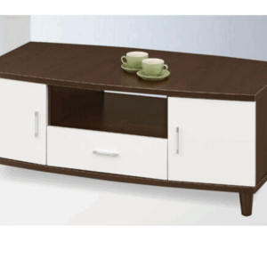 G577-2 151胡桃白大茶几 4門一抽