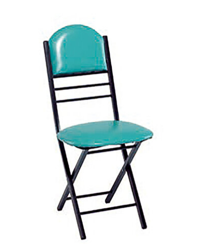 F352-14 巧合椅 綠色⊙可折合、烤黑