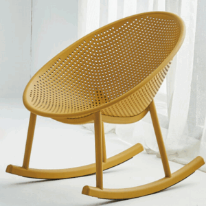 G558-5 850B蛋型搖椅 黃