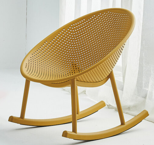 G558-5 850B蛋型搖椅 黃