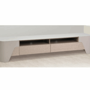 G565-3 D2227多尼亞電視櫃 磨砂親膚玻璃、 雙抽屜、