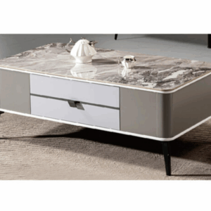 G568-3 85-120#茶几 9厘岩板、二抽