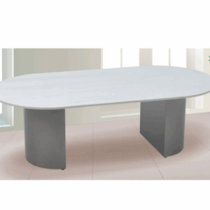 G576-3 851橢圓茶几 岩板、 碳塑鋼腳、