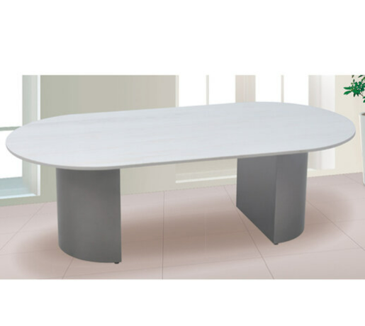 G576-3 851橢圓茶几 岩板、 碳塑鋼腳、