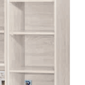 F524-9 白梧桐3格開放書櫃