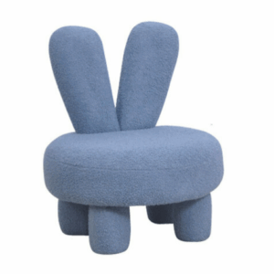 G557-6 兔子小椅凳 藍