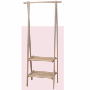 G562-6 901原木色衣架 白蠟木