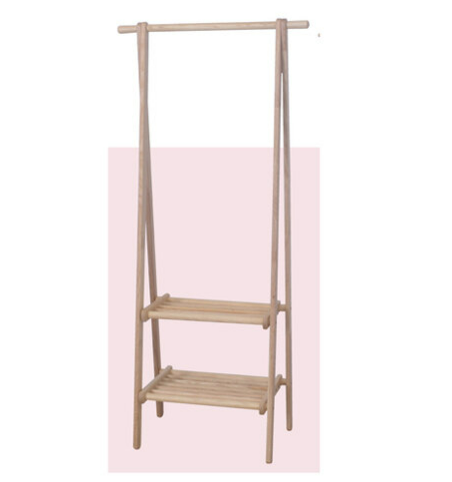 G562-6 901原木色衣架 白蠟木