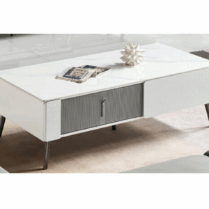 G573-4 A08-308茶几 岩板、 雙面四抽、