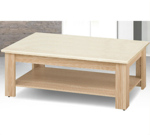 G581-3 B23雪松白大茶几 耐磨