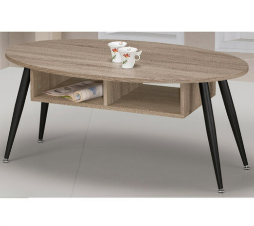 G589-1 CT-923賀野灰橡橢圓大几