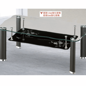 G593-1 A232黑色大茶几