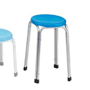 F351-17 藍色圓管⊙可疊、 6分雙管