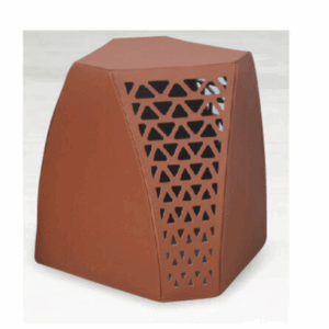 G558-7 A08角几 馬鞍椅 橙色