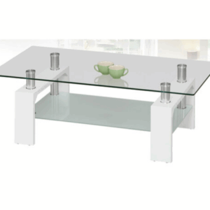 G592-2 CT-37白大茶几 鋼琴烤漆