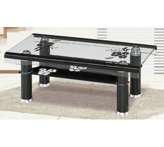 G596-1 F401梅花彎玻大茶几