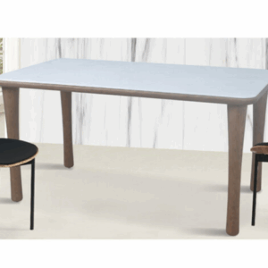 G604-1 AT423餐桌 石面 白蠟木腳