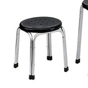 F345-19 雙管小椅 黑