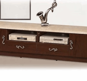 G586-3 326石面電視櫃 耐磨 紅線玉