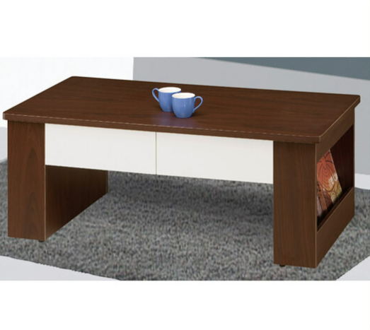 G590-3 1551升降耐磨大茶几 單面2抽OSB耐磨板