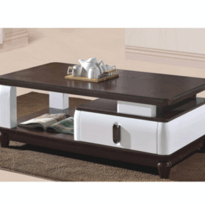 G597-2 A-1路易斯大茶几  胡桃 雙面2抽