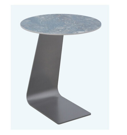 G601-3 904B小圓几 岩板 碳塑鋼